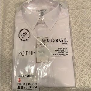 Brand new white bottom down shirt